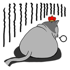 Meow King sticker #507991