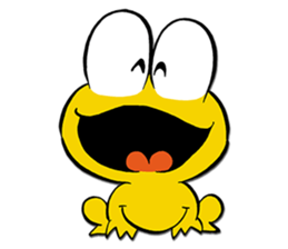 The Gutsy Frog sticker #508235