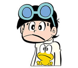 The Gutsy Frog sticker #508249