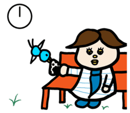 The peek a married couple of day-to-day? sticker #508564