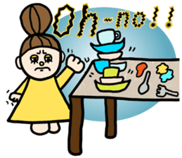 The peek a married couple of day-to-day? sticker #508586