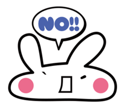 Kawaii bunny chan sticker #508755
