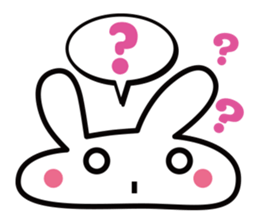 Kawaii bunny chan sticker #508759