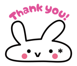 Kawaii bunny chan sticker #508771