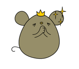 Relaxedly Mouse sticker #509209