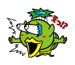 Apprentice Jizo and loincloth kappa sticker #509638