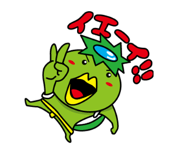 Apprentice Jizo and loincloth kappa sticker #509647