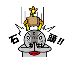 Apprentice Jizo and loincloth kappa sticker #509652