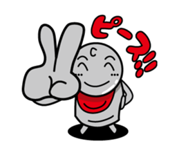 Apprentice Jizo and loincloth kappa sticker #509662