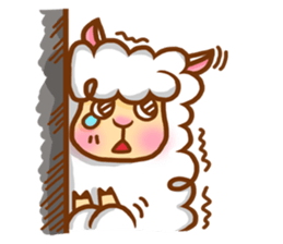 Little happiness of Arupakas sticker #509678