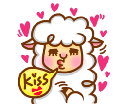 Little happiness of Arupakas sticker #509684