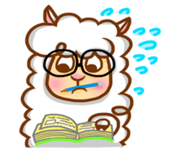 Little happiness of Arupakas sticker #509688