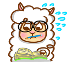 Little happiness of Arupakas sticker #509688