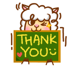 Little happiness of Arupakas sticker #509691