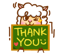 Little happiness of Arupakas sticker #509691