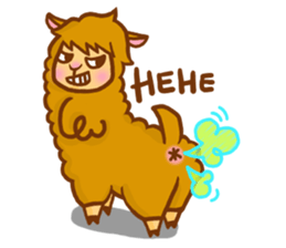 Little happiness of Arupakas sticker #509695