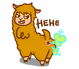 Little happiness of Arupakas sticker #509695