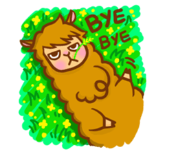 Little happiness of Arupakas sticker #509697