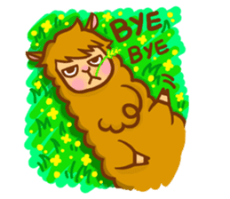 Little happiness of Arupakas sticker #509697