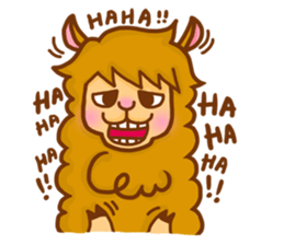 Little happiness of Arupakas sticker #509698