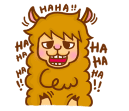 Little happiness of Arupakas sticker #509698