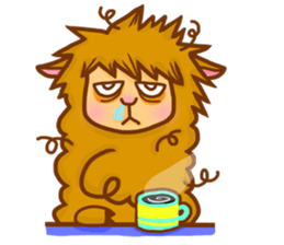 Little happiness of Arupakas sticker #509699