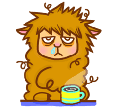 Little happiness of Arupakas sticker #509699