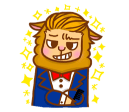 Little happiness of Arupakas sticker #509700