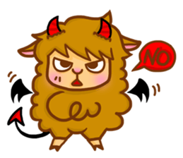 Little happiness of Arupakas sticker #509705