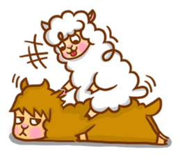 Little happiness of Arupakas sticker #509711