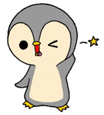 Penguin stamps 'Piyopy' sticker #509914