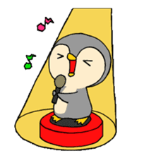 Penguin stamps 'Piyopy' sticker #509929