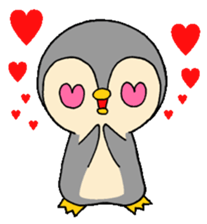 Penguin stamps 'Piyopy' sticker #509930