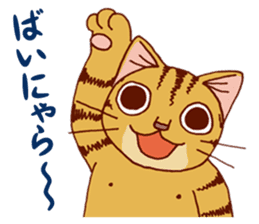 laid-back cat Chi-chan vol.1 sticker #510072