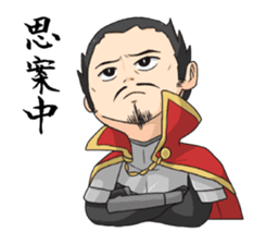 The Last Samurai Nobunaga By Mamakong Sticker The Last Samurai Nobunaga By Mamakong Sticker