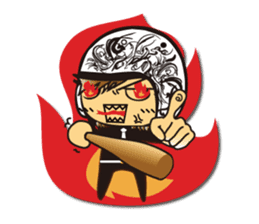 Helmets Kim sticker #510932