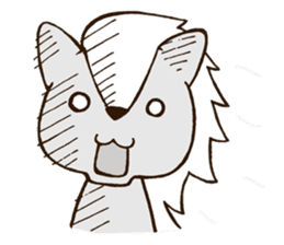 Reaction animals sticker #511029