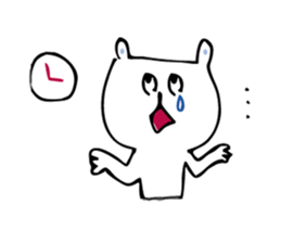 KIDOKU BEAR  (KIDOKU...already read) sticker #511302