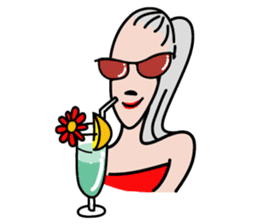 The Life Of The Modern Woman sticker #511414