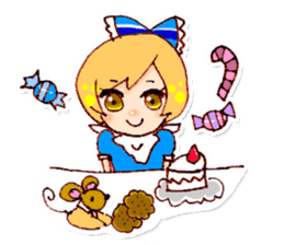 fairy tale girls sticker #511830