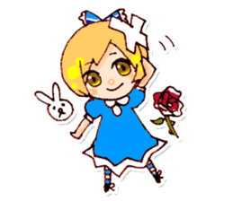 fairy tale girls sticker #511832