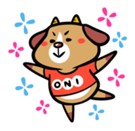 Demon dog sticker #511835