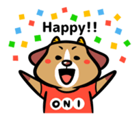 Demon dog sticker #511837