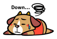 Demon dog sticker #511845