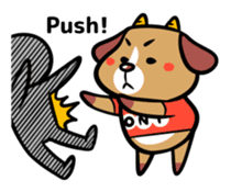 Demon dog sticker #511856