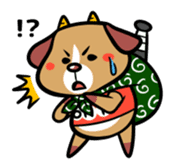 Demon dog sticker #511859