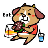 Demon dog sticker #511868