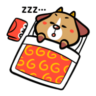 Demon dog sticker #511873