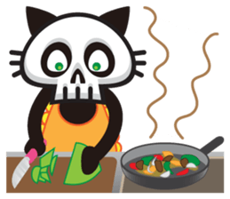 SkullCat 2 sticker #512238