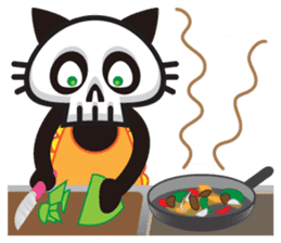 SkullCat 2 sticker #512238